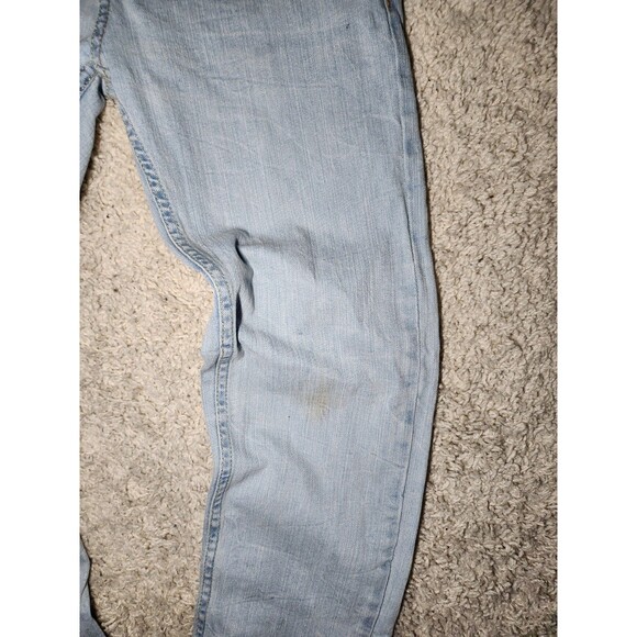 Levi’s 502 Jeans Men’s 28x28 Regular Taper Light Wash Slim Tapered Denim - Picture 2 of 7